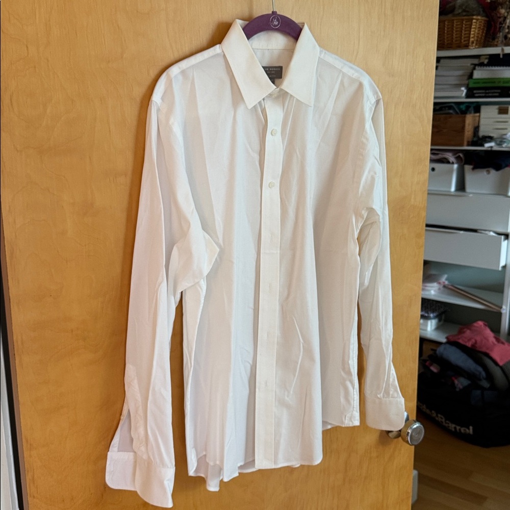 Men’s Club Monaco white dress shirt